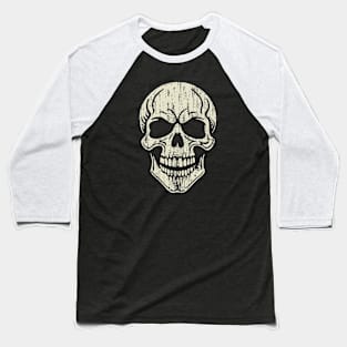 Scary Skull - 4 Baseball T-Shirt